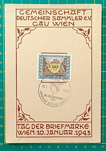 Francobollo postale tedesco - , 10