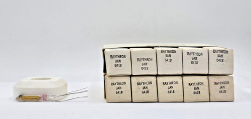6418 jan raytheon subminiature - raytheon,