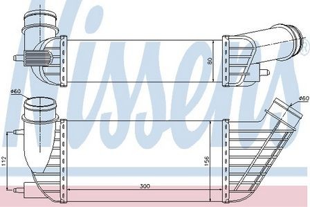 Intercooler nissens per - intercooler,