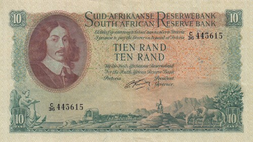 Sudafrica rand jan van - sudafrica, 10