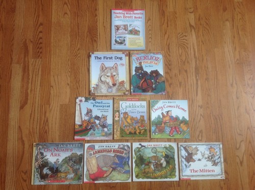 Lot jan brett books - lot,