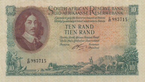 Afrique sud rand - afrique, 10