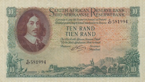Sudafrica rand jan - 10,