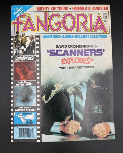 Fangoria horror magazine 10 - horror, #10