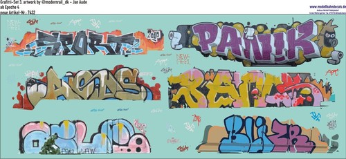 Graffiti set design di - design,